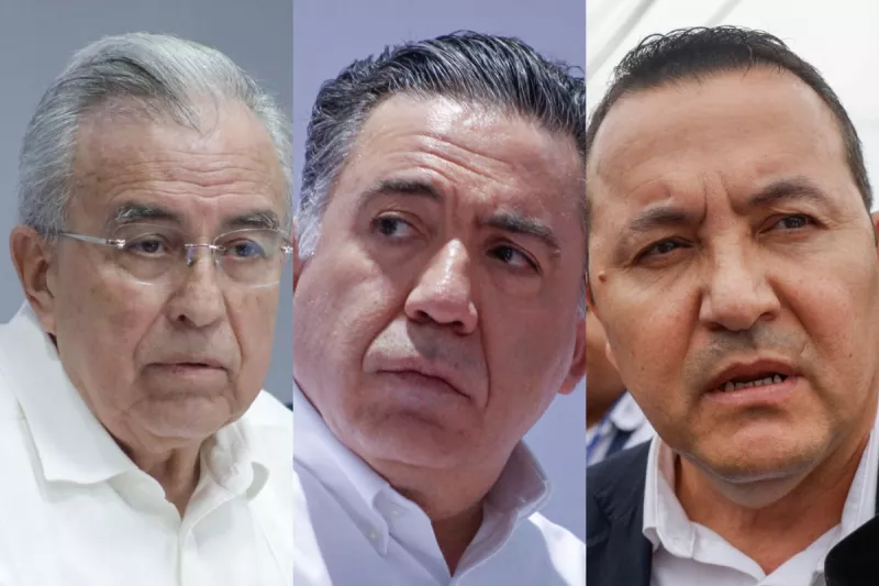 Rocha Moya, Enrique Inzunza y vicefiscal con licencia de Sinaloa comparecen ante FGR