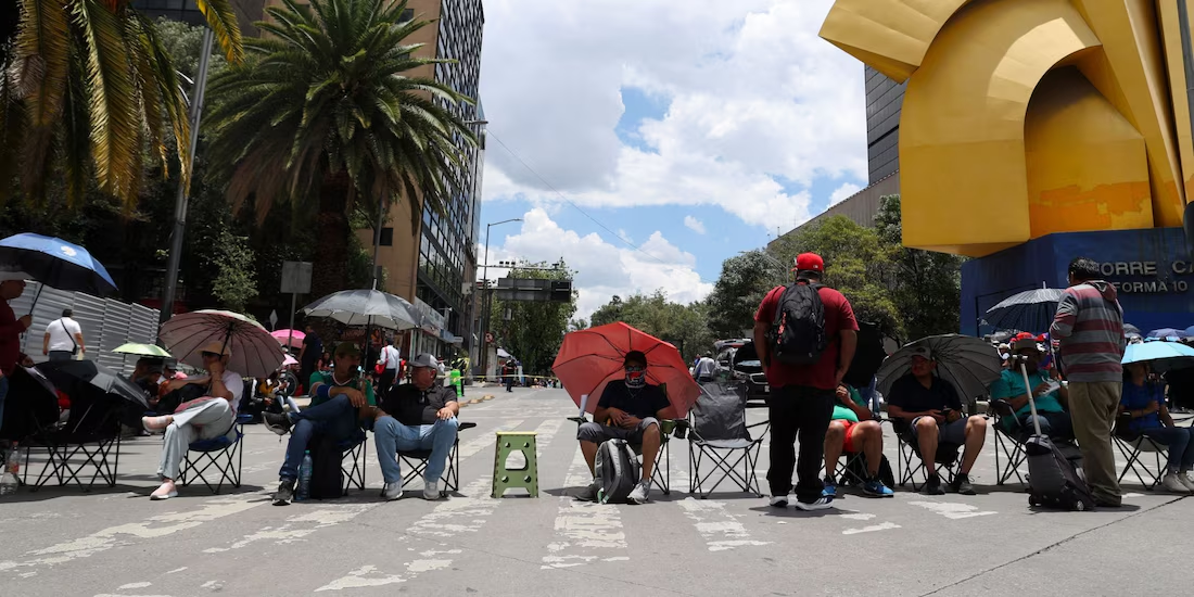 CNTE alista protesta en Reforma; SSC llama a ciudadanía a tomar previsiones
